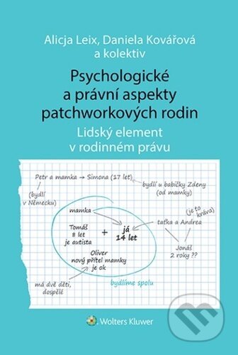 Psychologické a právní aspekty patchworkových rodin - Alicja Leix, Daniela Kovářová, Wolters Kluwer, 2024