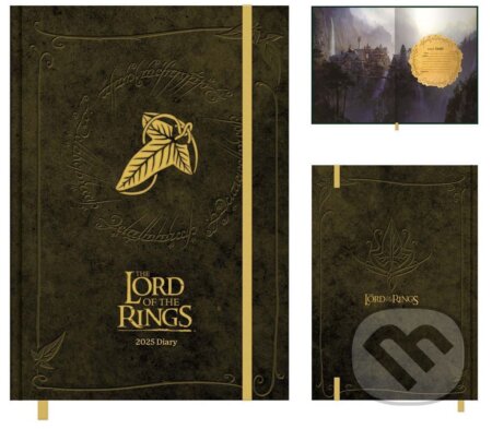 Denný diár 2025 The Lord Of The Rings - Pán prsteňov (). , 2024