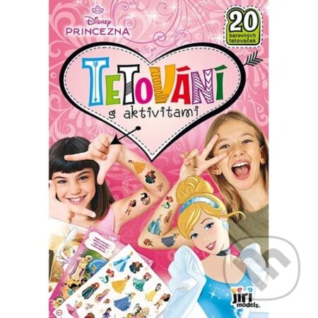 Spoločenská hra: Tetování s aktivitami Princezny (Jiří Models)