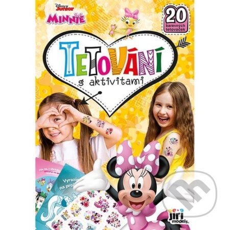 Spoločenská hra: Tetování s aktivitami Minnie (Jiří Models)