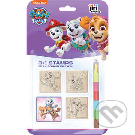 Razítka 3+1 s voskovkou Tlapková patrola Skye