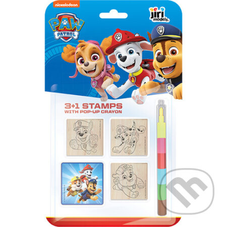 Razítka 3+1 s voskovkou Tlapková patrola Chase
