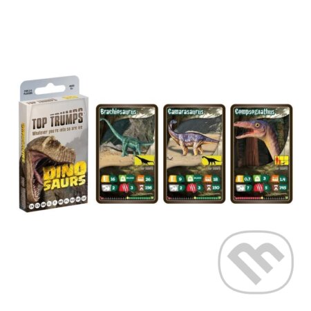 Společenská hra: Top Trumps: Dinosauři - Černý Petr (Winning Moves)