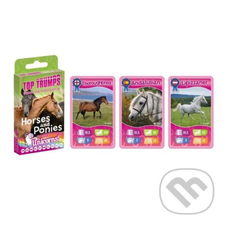 Top Trumps: Koně & Poníci - Černý Petr - hra z kategorie Karty, pexeso
