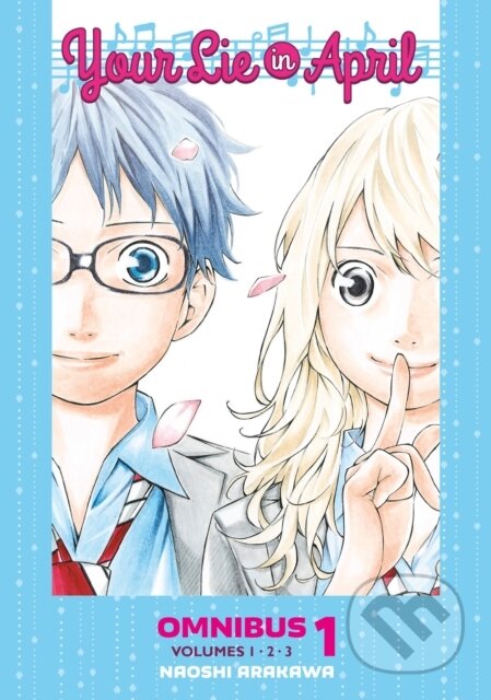 Your Lie in April Omnibus 1 (Vol. 1-3) - Naoshi Arakawa - kniha z kategorie Komiksy