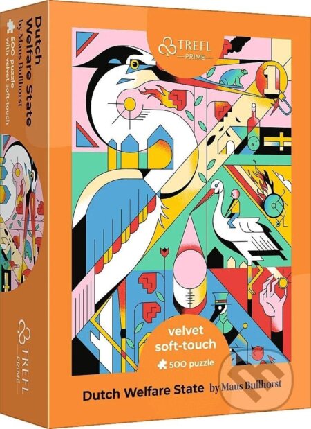 Puzzle: Velvet Soft Touch: Holandsko - stát blahobytu (Trefl)