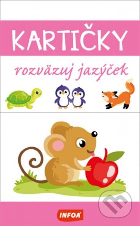 Kartičky - Rozväzuj jazýček - neuvedený autor, INFOA, 2024