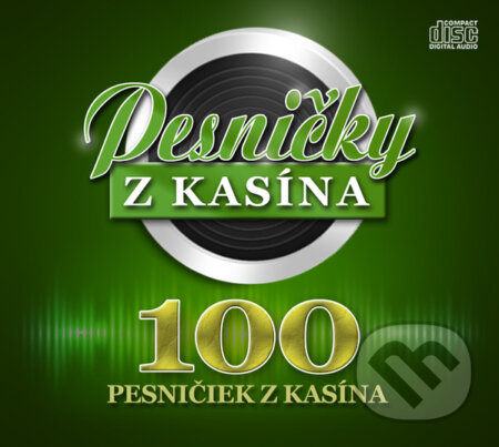 100 pesničiek z kasína (4 CD)