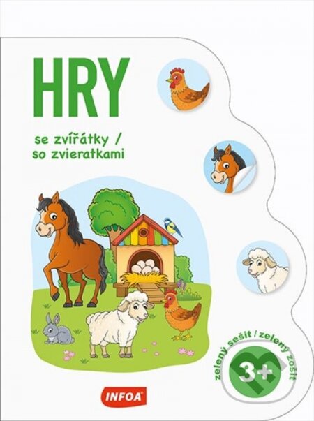 Hry se zvířátky / Hry so zvieratkami (3+), INFOA, 2024