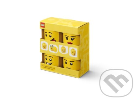 LEGO úložná hlava (mini) Multi-pack 4 ks (LEGO). LEGO, 2024