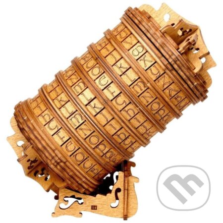 Dřevěný hlavolam - Cryptex - hra z kategorie Domino, hlavolamy