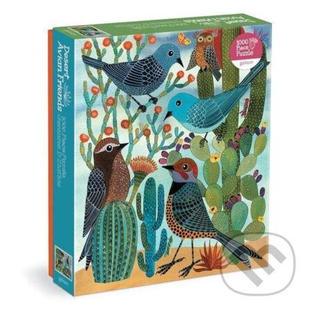 Pouštní ptačí přátelé - puzzle z kategorie Zvířata