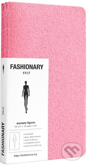 Fashionary Mini Felt: Womens Figures, Fashionary, 2016