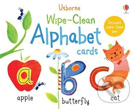 Wipe-clean Alphabet Cards - Felicity Brooks, Usborne, 2016