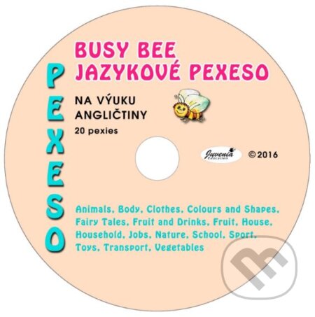 Busy Bee: Jazykové pexeso na výuku angličtiny, Juvenia Education Studio