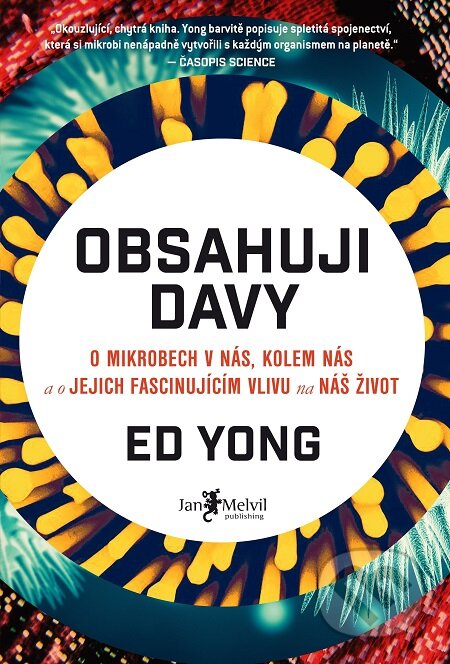 Obsahuji davy - Ed Yong, Jan Melvil publishing, 2017