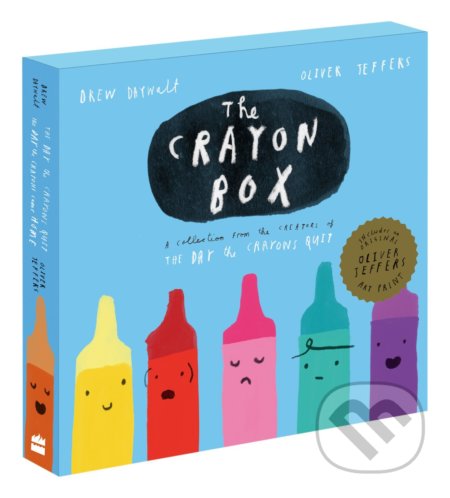 The Crayon Box - Drew Daywalt, Oliver Jeffers (ilustrácie), HarperCollins, 2016