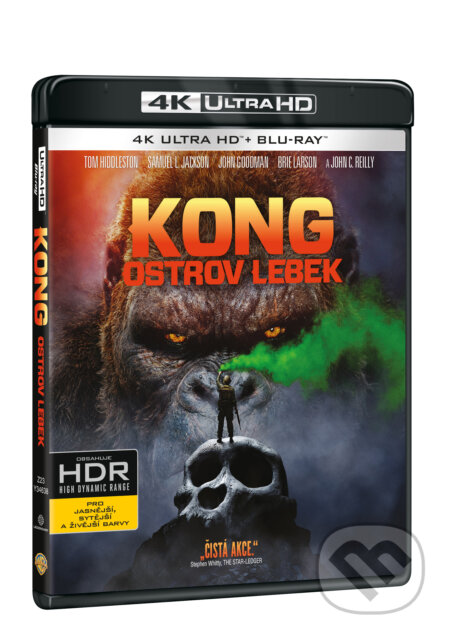 Kong: Ostrov lebek Ultra HD Blu-ray - Jordan Vogt-Roberts, Magicbox, 2017
