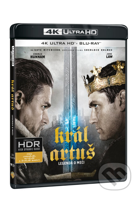 Král Artuš: Legenda o meči Ultra HD Blu-ray - Guy Ritchie, Magicbox, 2017
