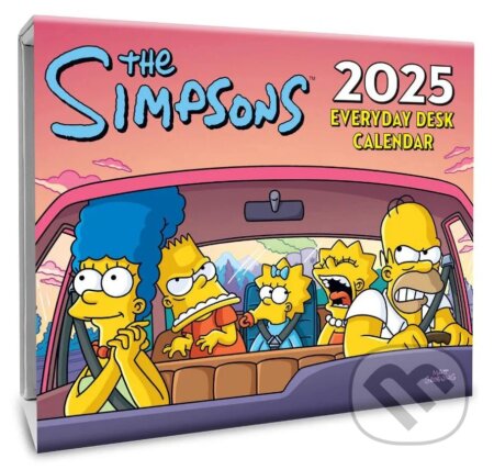 Oficiálny stolový trhací kalendár 2025: The Simpsons (). , 2024