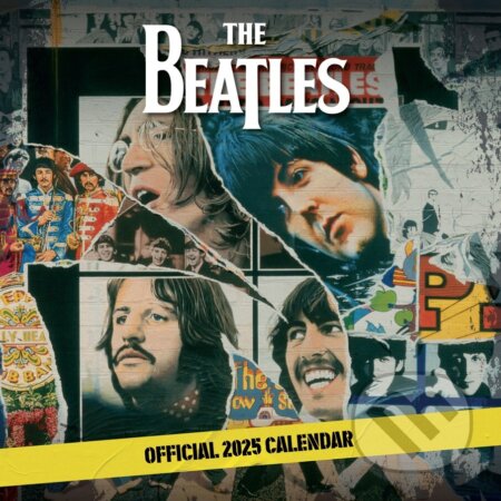 Oficiálny nástenný kalendár 2025: The Beatles s plagátom (). , 2024