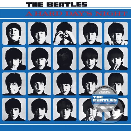 Oficiálny sběratelský nástenný kalendár 2025: The Beatles - For Sale LP replika (). , 2024