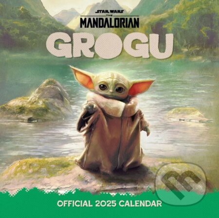 Oficiálny nástenný kalendár 2025 Star Wars - The Mandalorian: Baby Yoda s plagátom (). , 2024