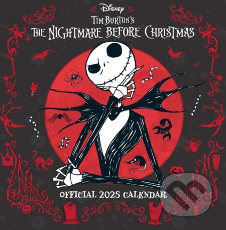 Oficiálny nástenný kalendár 2025 Disney: The Nightmare Before Christmas (). , 2024
