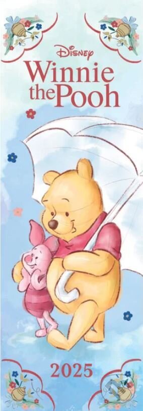 Oficiálny nástenný kalendár 2025 Winnie The Pooh (). , 2024