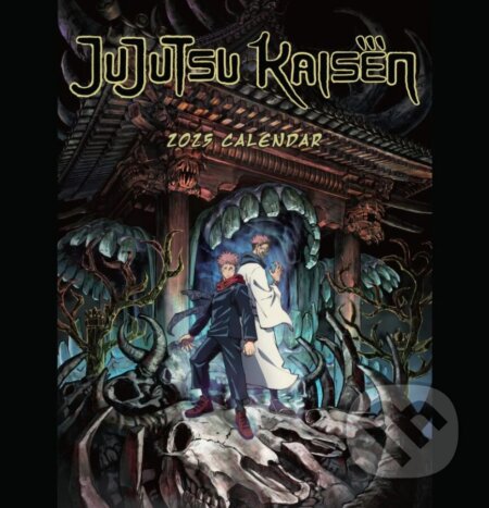 Oficiálny nástenný kalendár 2025 Jujutsu Kaisen s plagátom (). , 2024