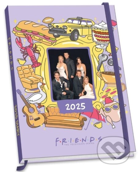 Diár 2025 Friends: Citáty (). , 2024