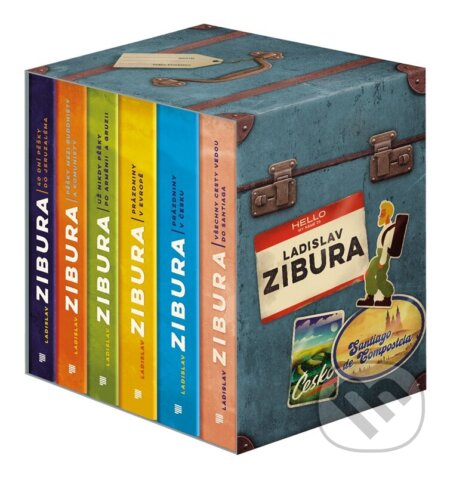 Ladislav Zibura: Dárkový box 6 knih - Ladislav Zibura - kniha z kategorie Cestopisy