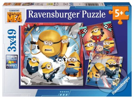 Ravensburger Já padouch 4 3 x 49 dílků