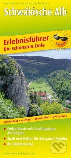 Švábská Alba/Švábská Jura 1:170 000 / mapa s průvodcem (freytag&berndt)