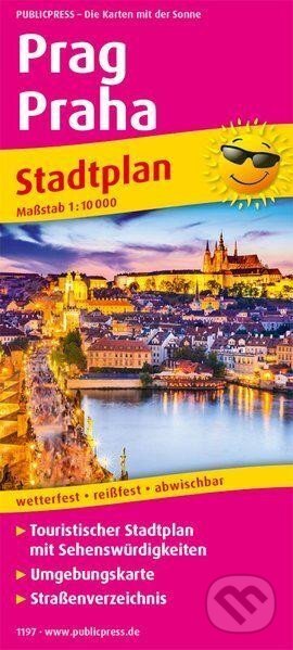 Praha 1:10 000 / plán města (freytag&berndt)