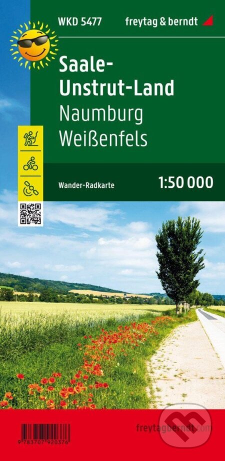 Saale-Unstrut-Land 1:50 000 / turistická a cykloturistická mapa (freytag&berndt)