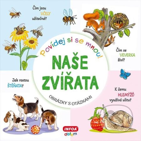 Kniha: Povídej si se mnou! Naše zvířata (INFOA)
