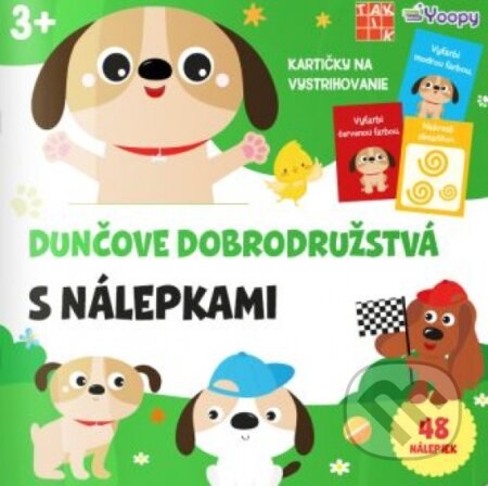 Dunčove dobrodružstvá s nálepkami - kniha z kategorie Samolepky