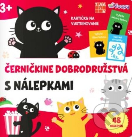 Černičkine dobrodružstvá s nálepkami - kniha z kategorie Samolepky