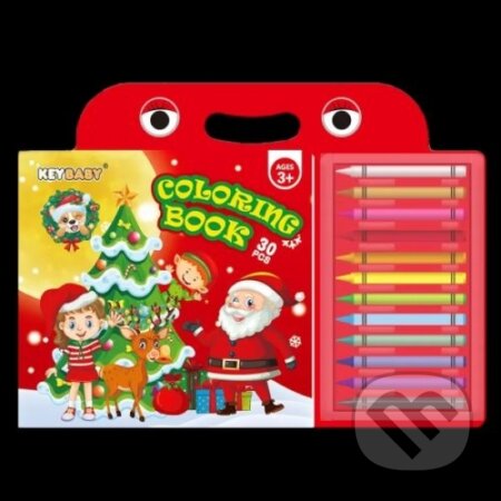 Vianoce - maľovanka s voskovkami - kniha z kategorie Omalovánky