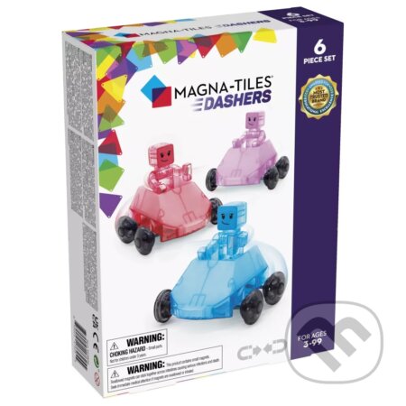 Magnetická stavebnica Dashers 6 dielov, Magna-Tiles, 2024