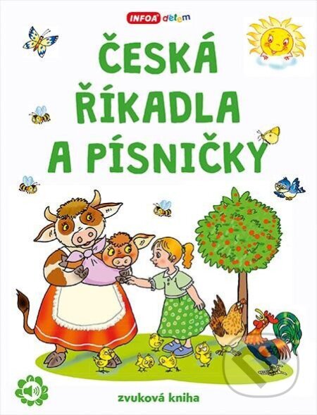 Česká říkadla a písničky - zvuková kniha, INFOA, 2024