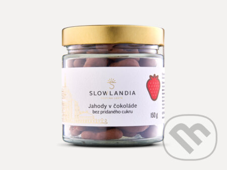 Jahody v čokoláde bez pridaného cukru (150 g)