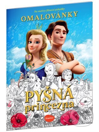 Pyšná princezna - Omalovánky na motivy filmové pohádky, Ella & Max, 2024