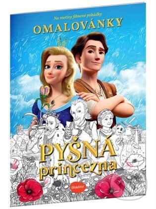 Pyšná princezna - Omalovánky na motivy filmové pohádky - kniha z kategorie Omalovánky