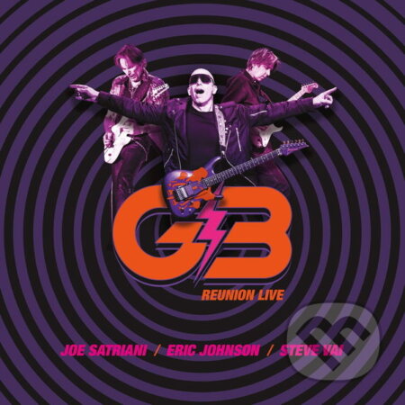 Hudební CD: G3: Satriani, Vai, Johnson: Reunion Live Dlx. LP (Hudobné albumy). Hudobné albumy, 2025