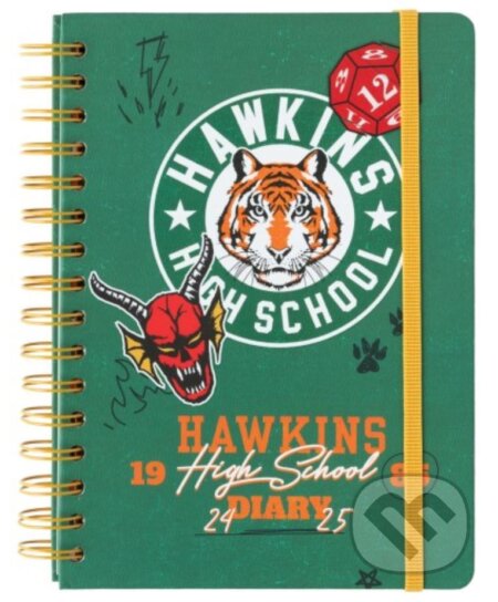 Plánovací týždenný diár A5 2024/2025 Netflix - Stranger Things: Hawkins High Shool (). , 2024