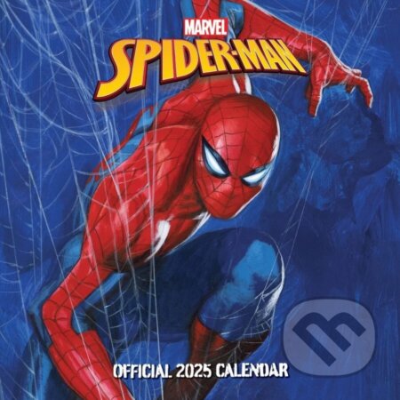 Oficiálny nástenný kalendár 2025 Marvel: Spiderman s plagátom (). , 2024