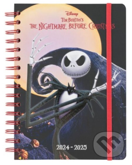 Plánovací týždenný diár A5 2024/2025 Nightmare Before Christmas (). , 2024