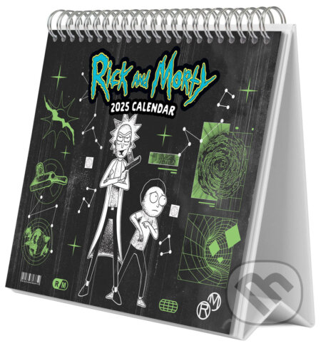 Stolový kalendár 2025: Ricky And Morty (). , 2024